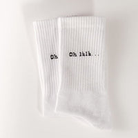 Ooh la la... Statement socks made from organic cotton – handmade by arrel — Ansicht 1