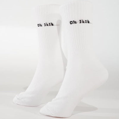 Ooh la la... Statement socks made from organic cotton – handmade by arrel