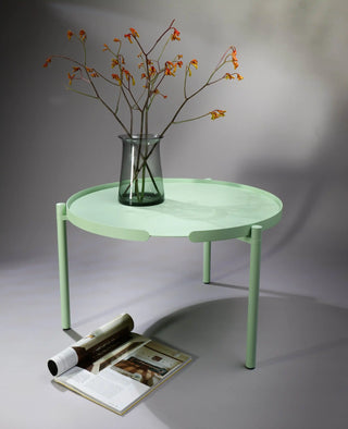 Orbis Metalltisch in Mint – frisches, modernes Möbelstück für das Wohnzimmer