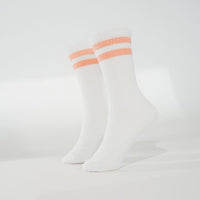 peach fuzz Socken – Bio-Baumwolle, handgefertigt in der EU — Ansicht 3
