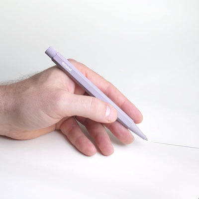 Zero Waste Ballpoint Pen Lavender – Handcrafted Bioplastic with Elephant Grass