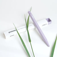 Zero Waste Ballpoint Pen Lavender – Handcrafted Bioplastic with Elephant Grass — Ansicht 1
