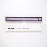 Zero Waste Ballpoint Pen Lavender – Handcrafted Bioplastic with Elephant Grass — Ansicht 3