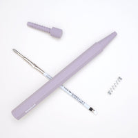 Zero Waste Ballpoint Pen Lavender – Handcrafted Bioplastic with Elephant Grass — Ansicht 6