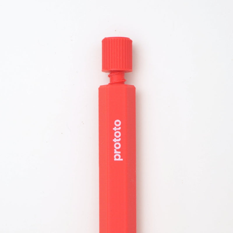Zero Waste Ballpoint Pen Red - Bioplastic handmade climate neutral — Ansicht 5