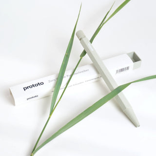 Zero Waste Ballpoint Pen Sage – Bioplastic Elephant Grass Handmade