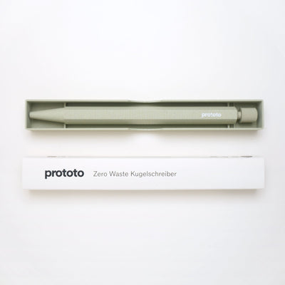 Zero Waste Kugelschreiber Salbei – Bioplastik Elefantengras handgefertigt