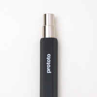 Circular Ballpoint Pen Black - Handmade Bioplastic — Ansicht 3