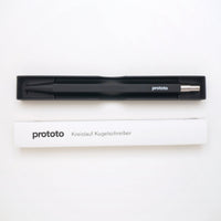 Circular Ballpoint Pen Black - Handmade Bioplastic — Ansicht 5