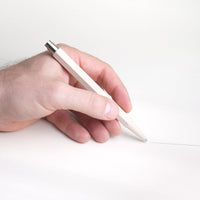 Circular Ballpoint Pen – Bioplastic with Elephant Grass, Handmade — Ansicht 4