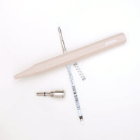 Circular Ballpoint Pen – Bioplastic with Elephant Grass, Handmade — Ansicht 6
