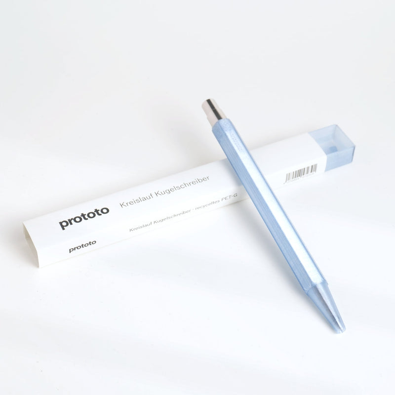 Circular Ballpoint Pen made from recycled PET-G – Handcrafted in Germany — Prototo