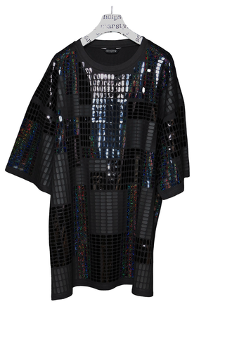 Pills Allover Bigshirt – Metallic Foil | Unisex | Oversized Dress