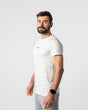 PimaCotton Tee Straight White | Pima-Baumwolle | Geruchshemmend & UV-Schutz