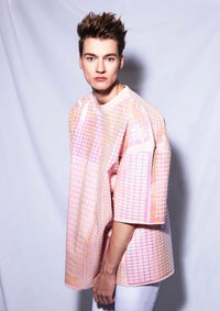 Starstyling Foilover Bigshirt Unisex Pink on Pink Multipattern Folienprint — Ansicht 1