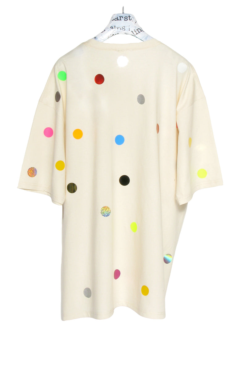 Points Bigshirt Multicolor Foil – Unisex Oversized T-Shirt — Ansicht 9