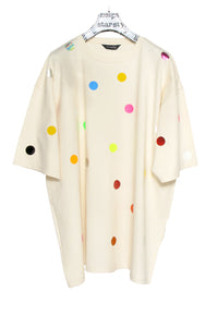 Points Bigshirt Multicolor Foil – Unisex Oversized T-Shirt — Ansicht 7