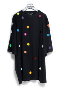 Points Bigshirt Multicolor Foil – Unisex Oversized T-Shirt — Ansicht 5