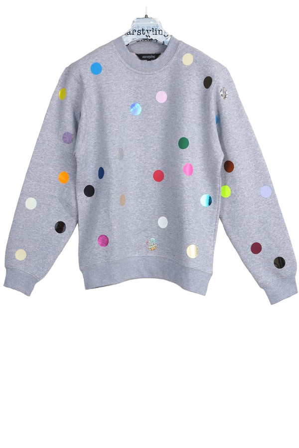 starstyling Points Sweater Unisex Multi-Effect All-Over Handmade