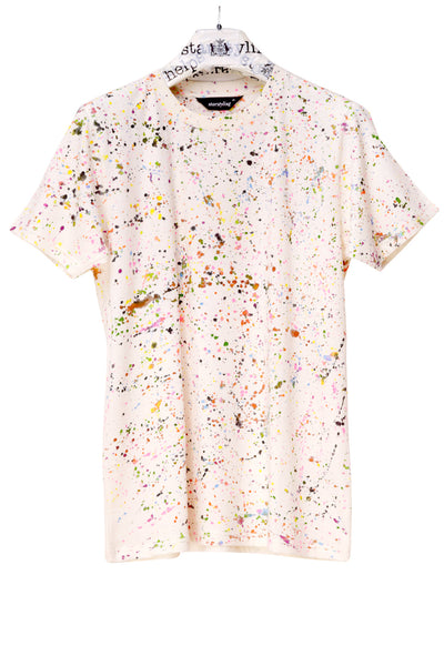 Starstyling Drip Technique T-Shirt – Hand-Painted Unisex
