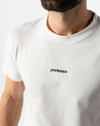 portance PimaCotton Tee Round weiß | Pima-Baumwolle | Anti-Geruch — Ansicht 5