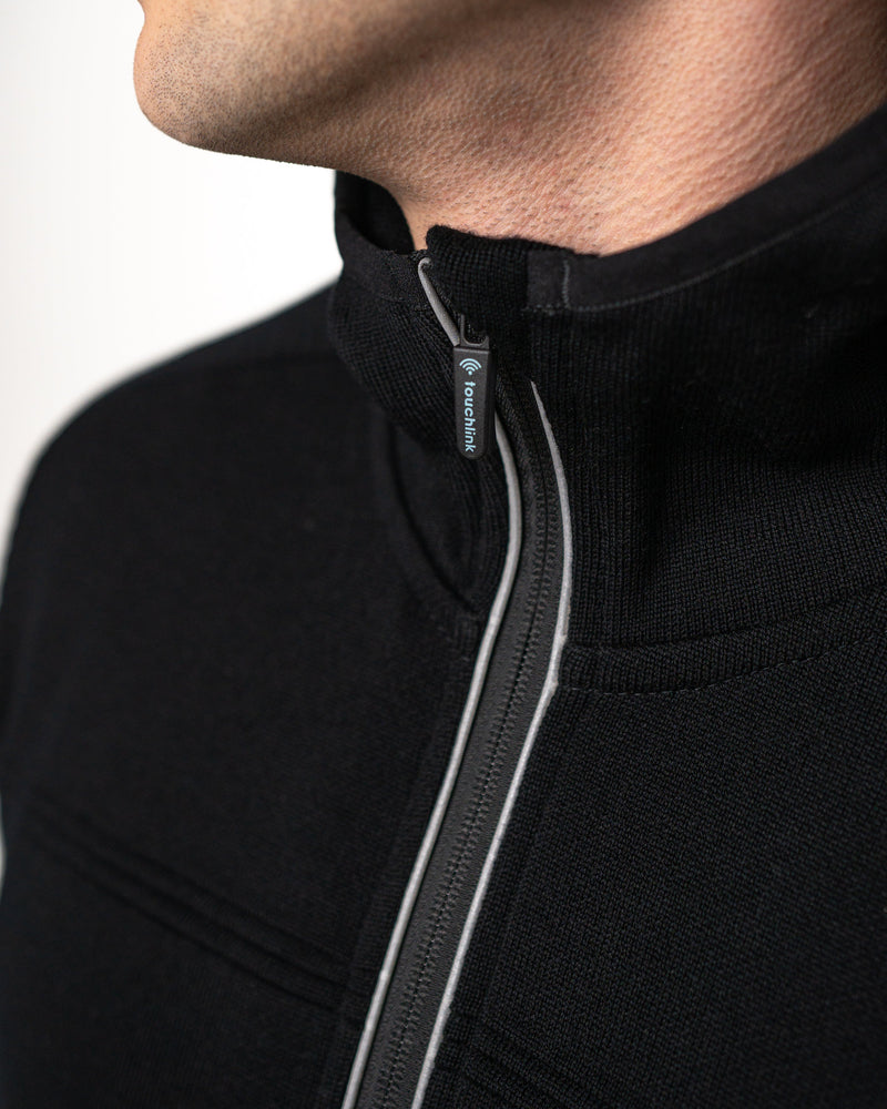 MerinoTech Vest Black | TouchLink® Technology | Mulesing-free Merino wool — Ansicht 7