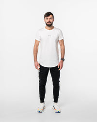 portance PimaCotton Tee Round White | Pima Cotton | Anti-Odor — Ansicht 2