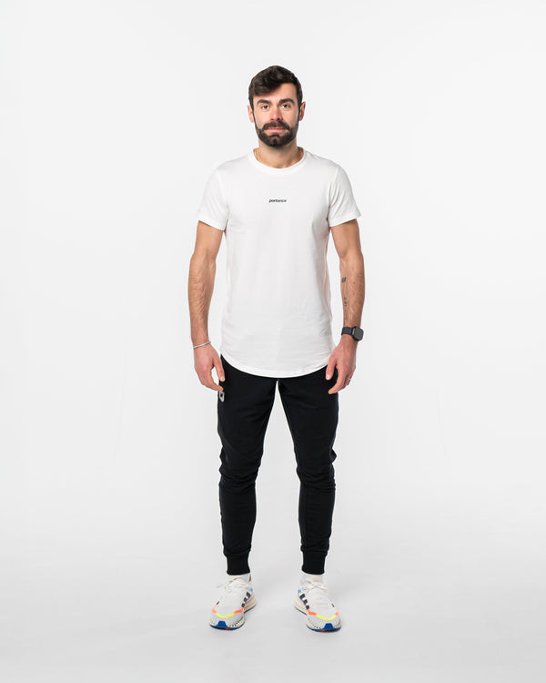 portance PimaCotton Tee Round White | Pima Cotton | Anti-Odor