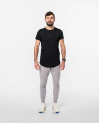 portance PimaCotton Tee Round black | Pima-Baumwolle | Anti-Geruch & UV-Schutz — Ansicht 2