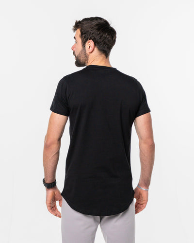 portance PimaCotton Tee Round black | Pima Cotton | Anti-odor & UV Protection