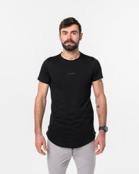 portance PimaCotton Tee Round black | Pima-Baumwolle | Anti-Geruch & UV-Schutz — Ansicht 1