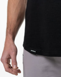 portance PimaCotton TankTop black | Pima Cotton & FUZE™ Technology — Ansicht 7