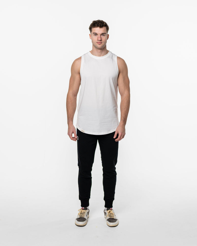 PimaCotton TankTop white – Pima Cotton & FUZE™ Technology — Ansicht 2