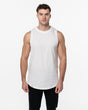 PimaCotton TankTop white – Pima-Baumwolle & FUZE™ Technologie