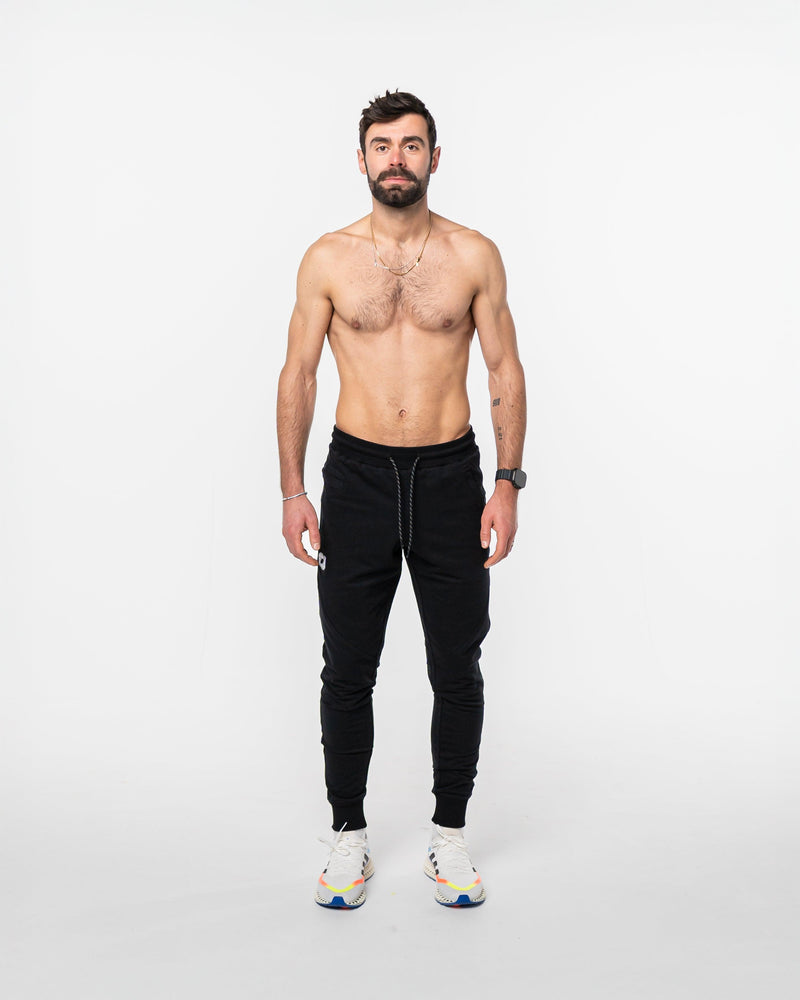 portance Tech Joggers black | Men's French Terry Jogger Pants — Ansicht 2