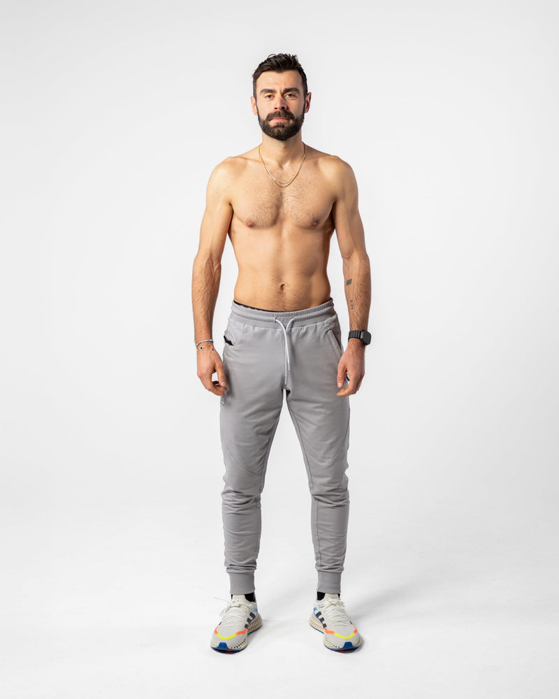 portance TechJoggers grey | French Terry Jogging Pants Tapered Fit — Ansicht 2