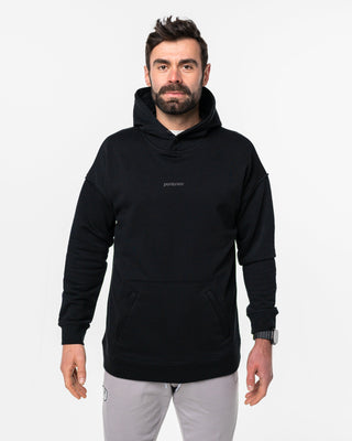 WarmUp Hoodie | GOTS-Baumwolle & FUZE™ | Mit Zip-Fach & Druckknöpfen