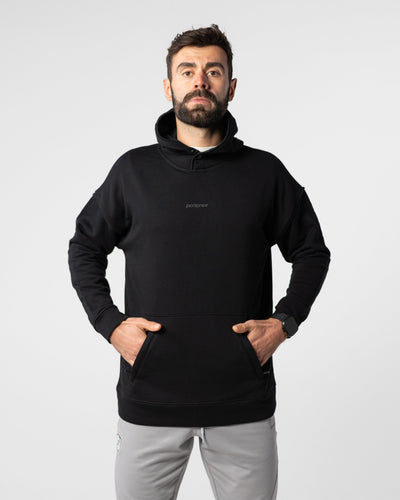 WarmUp Hoodie | GOTS Cotton & FUZE™ | With Zip Pocket & Snap Fasteners