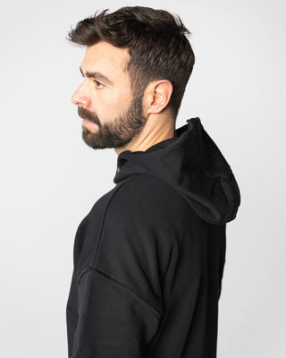 WarmUp Hoodie | GOTS-Baumwolle & FUZE™ | Mit Zip-Fach & Druckknöpfen