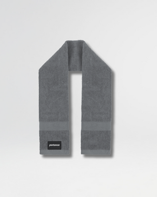 Magnetic Workout Towel Grey – Mit FUZE™ & Magnet-Boost für Gym & Fitness