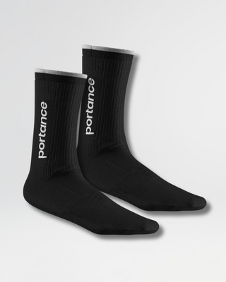 TechSocks black | FUZE™ Biotechnology | Unisex Sport Socks