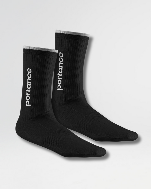 TechSocks black | FUZE™ Biotechnology | Unisex Sport Socks