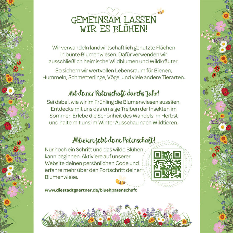 Patenschaft für 10 m² Blumenwiese zum Ausdrucken — Ansicht 5