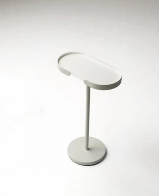 STAN – Metall-Beistelltisch mit festem Tablett | Wetterfest | Schlank