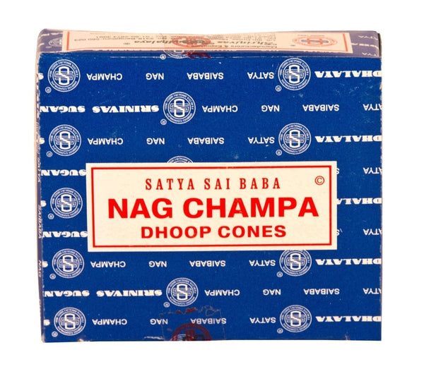Räucherkegel Nag Champa – Handgefertigt, 12er Set