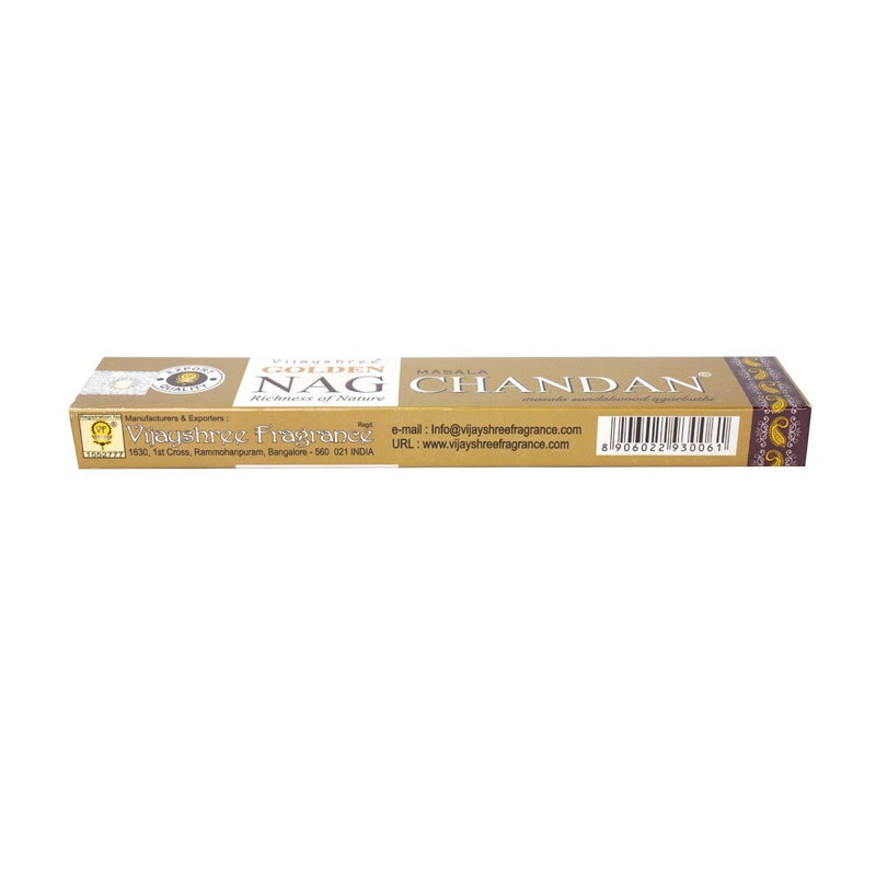 Golden Nag Incense Sticks – hand-rolled, natural herbs & flowers — Ansicht 2