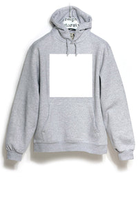Reflect Big Square Hoody – Reflective Square Unisex Hoodie — Ansicht 1