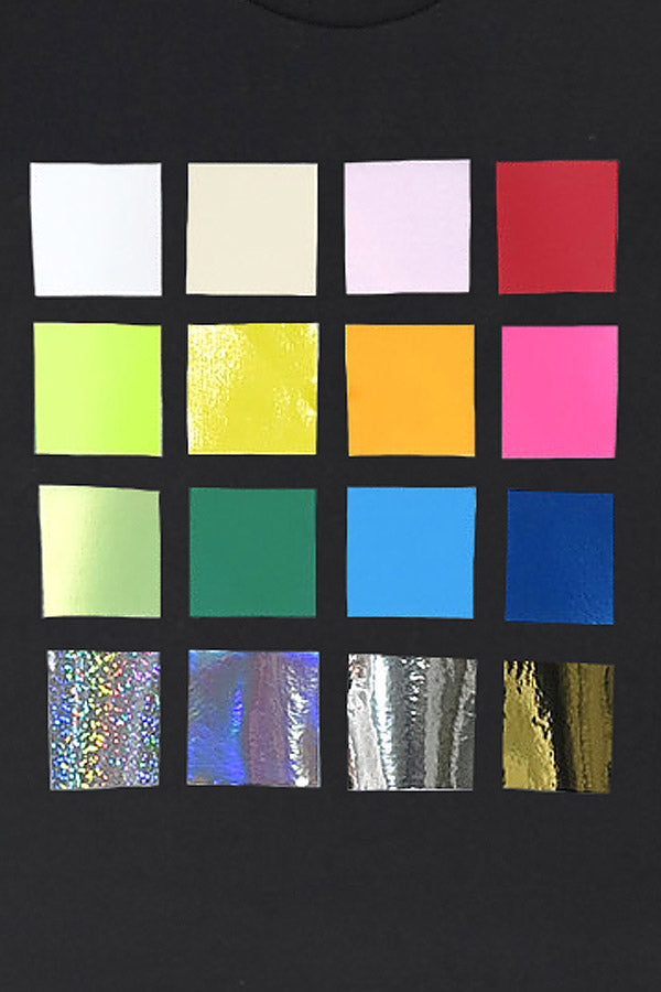 Richter T-Shirt Multicolor Foil Unisex Frontprint — Ansicht 4