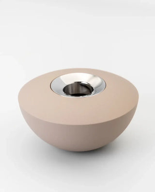 Rocky Schaukelkerzenständer beige ohne Kerze – reduziert, klar, modernes Design von Siqual