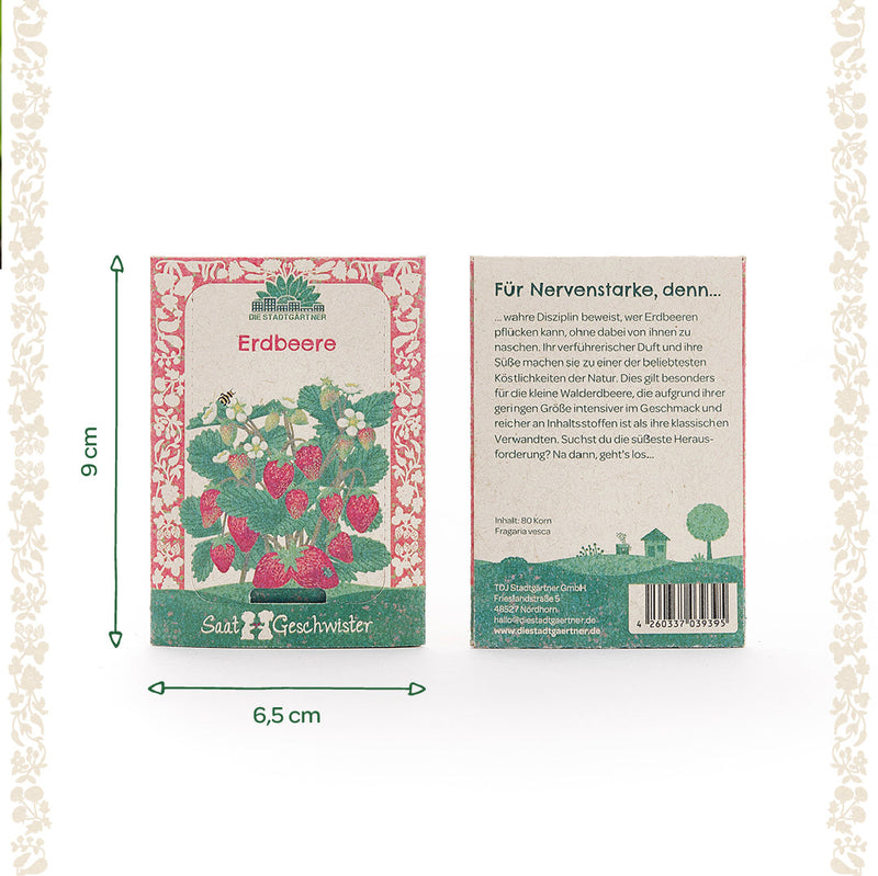 Wild Strawberry Seeds – open-pollinated & sustainably packaged — Ansicht 4
